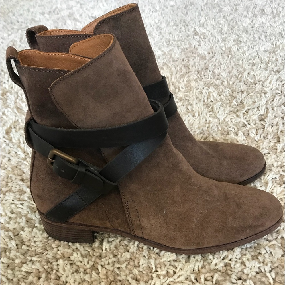 See by Chloe buckle strap ankle boots